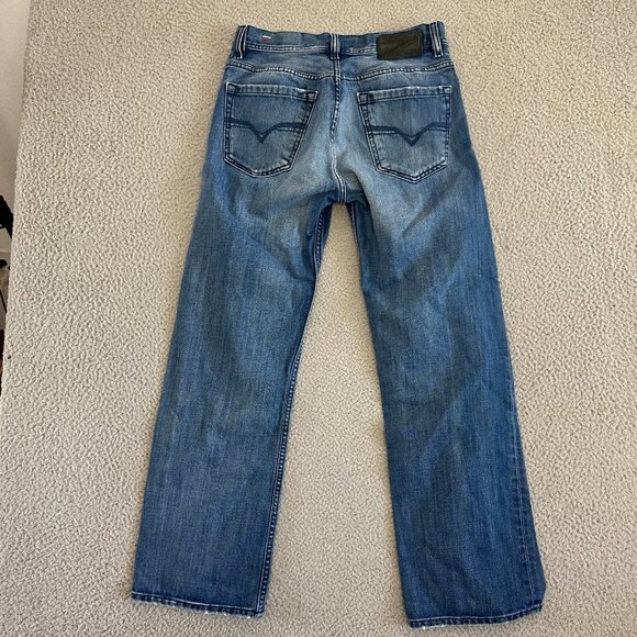 Diesel Quratt Jeans Ligth Wash Denim Button Fly Made In Italy - Picture 16 of 16